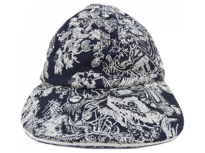 Christian Dior D-PLAYER Toile de Jouy Cap Blau - Ansicht 2