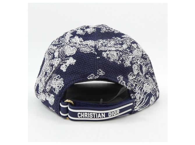 Christian Dior D-PLAYER Toile de Jouy Cap Blau - Ansicht 4