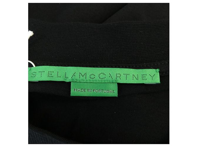 Stella Mc Cartney Camiseta larga Record de Stella McCartney Negro - vista 4