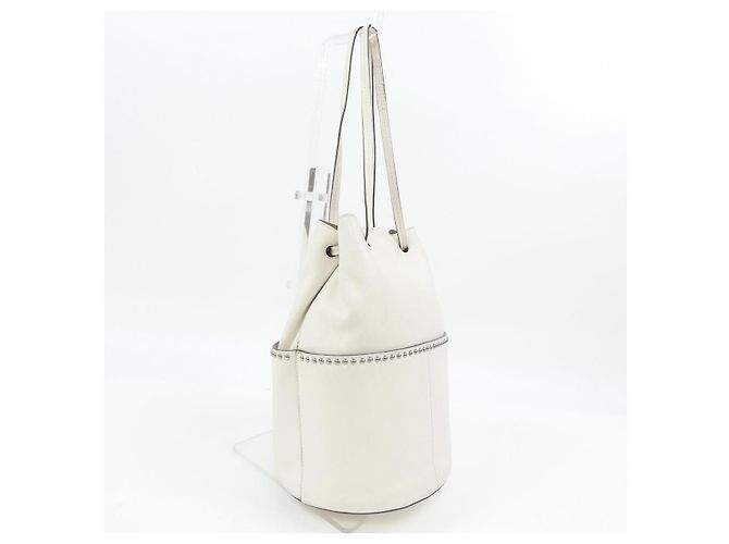 Autre Marque Borsa J&M DAVIDSON Bianco - vista 2