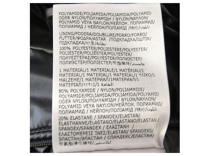 Chaqueta de Plumón Moncler UME 596K7 Negro - vista 4