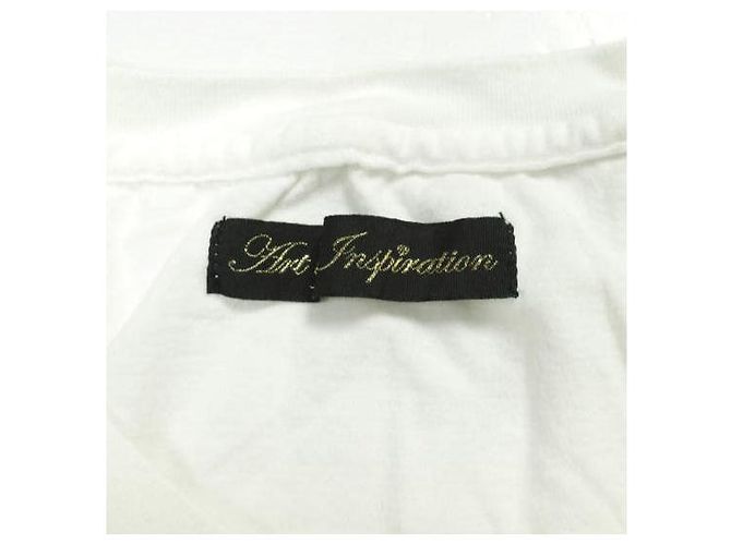 Autre Marque Camiseta de Algodón Art of Inspiration SOUNDS START Blanco - vista 4