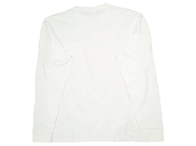 Autre Marque CAMISETA CLASSIC SOLID L/S POCKET
Camiseta de algodón de manga larga Blanco - vista 2