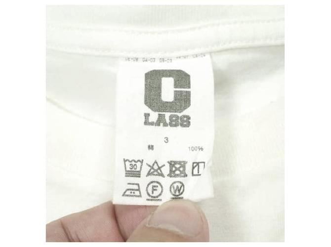Autre Marque CAMISETA CLASS SOLID L/S POCKET de algodón de manga larga Blanco - vista 3