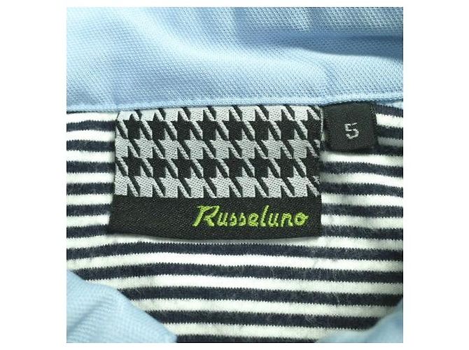 Autre Marque Polo de poliéster RUSSELUNO Hacktivate Azul - vista 3