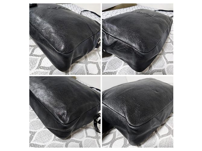 Yves Saint Laurent Saint Laurent Lou Small Camera Bag Preto - vista 11