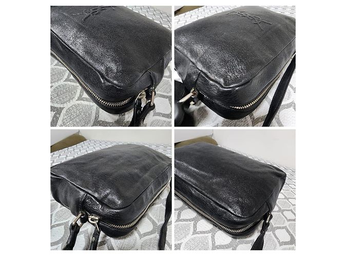 Yves Saint Laurent Saint Laurent Lou Small Camera Bag Preto - vista 8