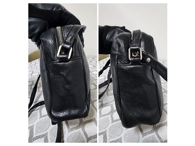 Yves Saint Laurent Saint Laurent Lou Small Camera Bag Preto - vista 9