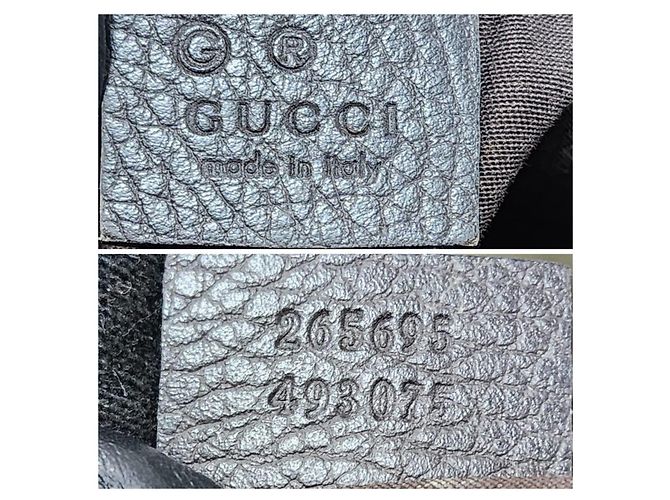 Gucci Borsa Tote GG Canvas Jolicoeur Marrone/Beige - vista 2