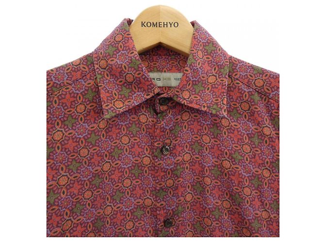 Autre Marque Camicia Etro Rosso Verde - vista 5