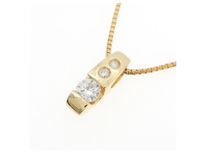 Autre Marque Collar de Diamante Au750 Dorado - vista 3
