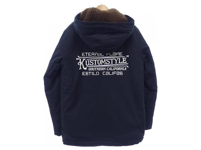Autre Marque Abrigo KUSTOMSTYLE Azul Azul marino - vista 2
