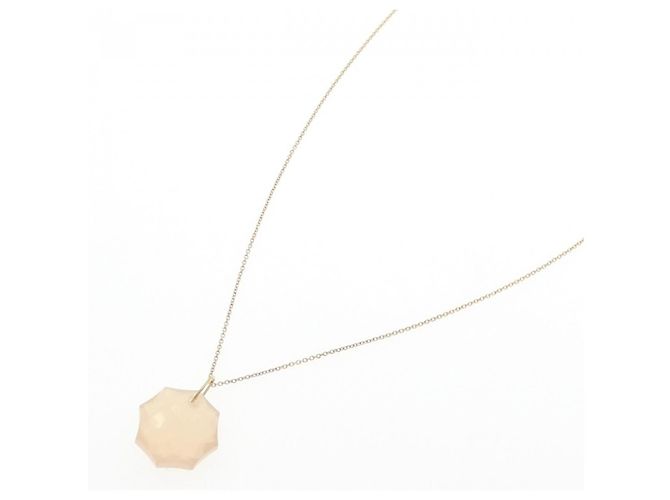 Autre Marque Collana Sweet Pea in Oro Au750 e Pietra di Luna D'oro - vista 2