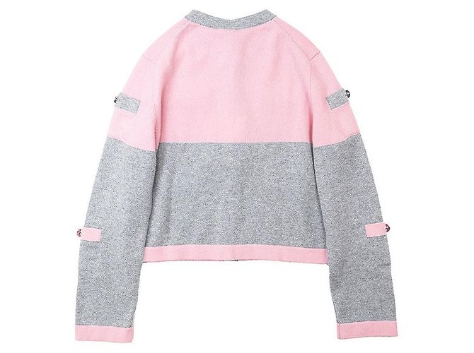 Timeless Cárdigan de cachemira Chanel Castaño Rosa - vista 13