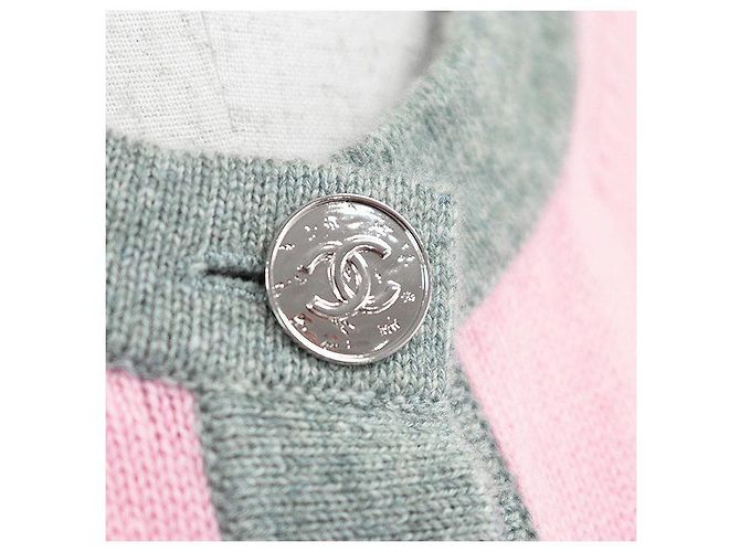 Timeless Cárdigan de cachemira Chanel Castaño Rosa - vista 3