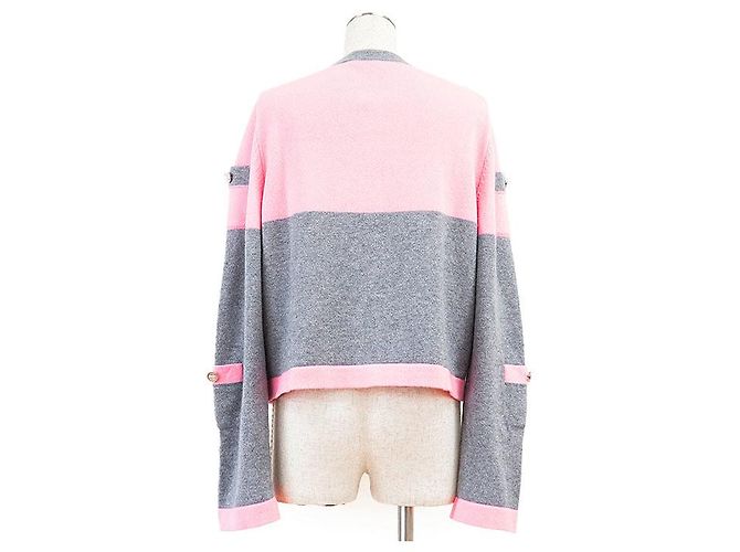 Timeless Cárdigan de cachemira Chanel Castaño Rosa - vista 7