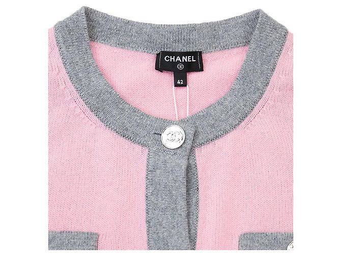 Timeless Cárdigan de cachemira Chanel Castaño Rosa - vista 9