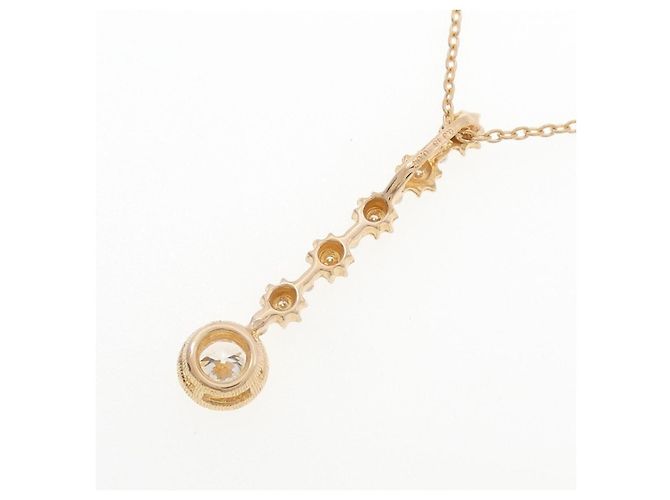 Autre Marque Collana in oro rosa e oro bianco con diamanti Au750 D'oro - vista 4