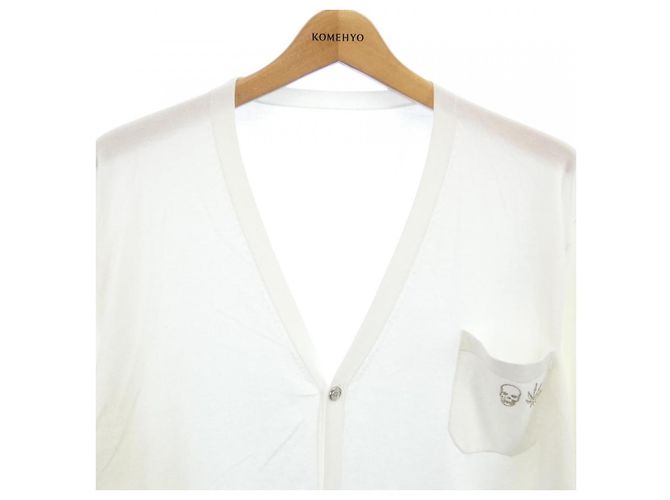 Autre Marque cárdigan de cachemira lucien pellat-finet Blanco - vista 5
