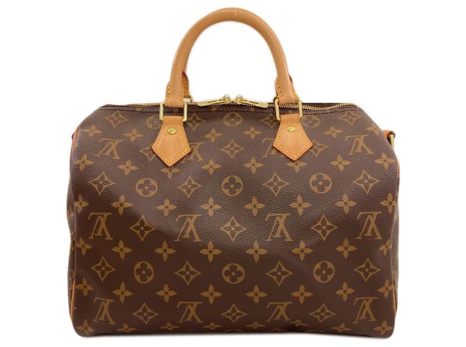 Borsa Louis Vuitton Monogram Speedy Bandoulière 30 Monogramma - vista 2