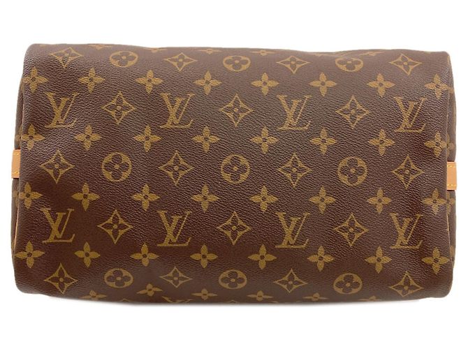 Borsa Louis Vuitton Monogram Speedy Bandoulière 30 Monogramma - vista 4