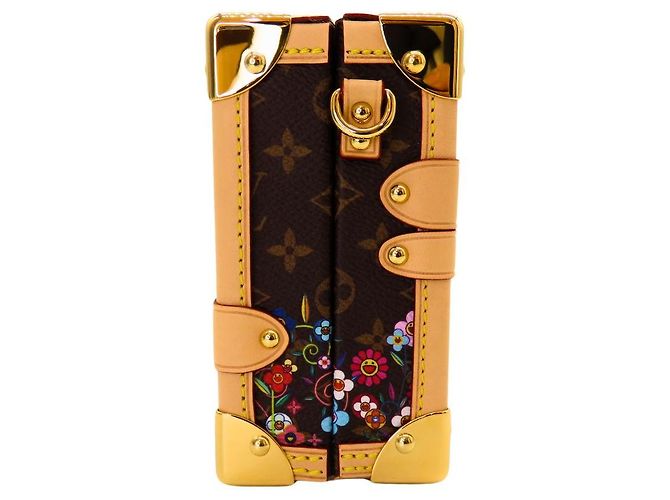 Borsa a Spalla Louis Vuitton Petite Malle Monogram Limited Edition Marrone - vista 4