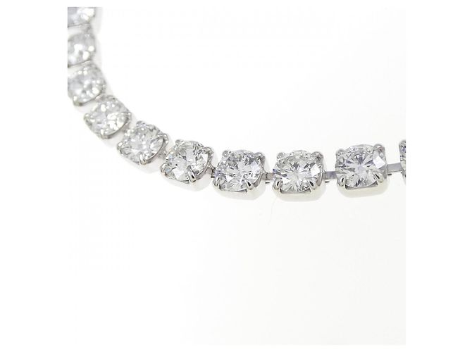 Autre Marque Collana in platino 850 e diamanti Argento - vista 3