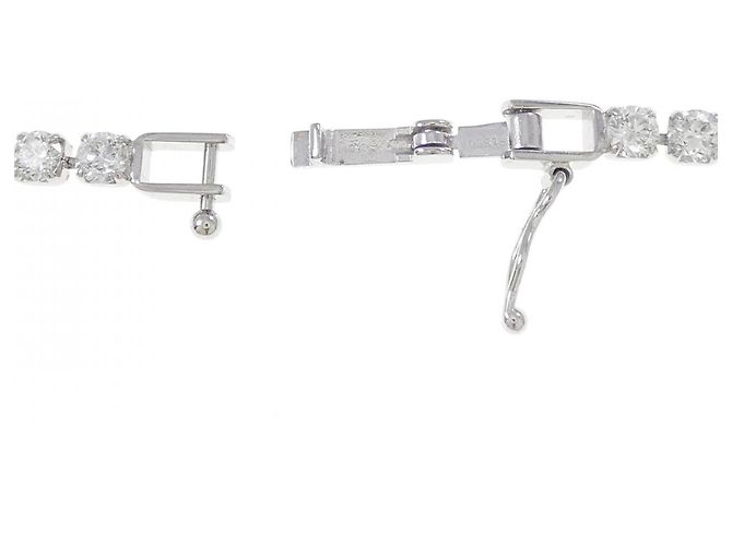 Autre Marque Collana in platino 850 e diamanti Argento - vista 5