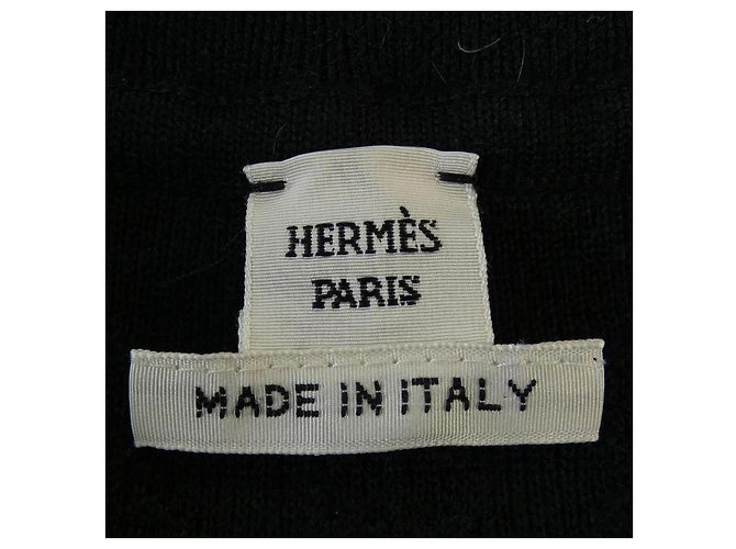 Hermès Giacca in misto cashmere Hermes Nero - vista 4