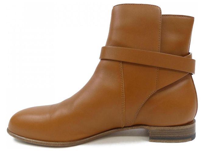 Hermès Hermes Neo Kelly Buckle Vohheritage Boots Marrone - vista 2