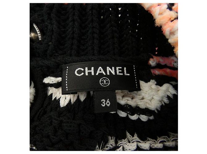 Top Chanel Nero Rosa - vista 5