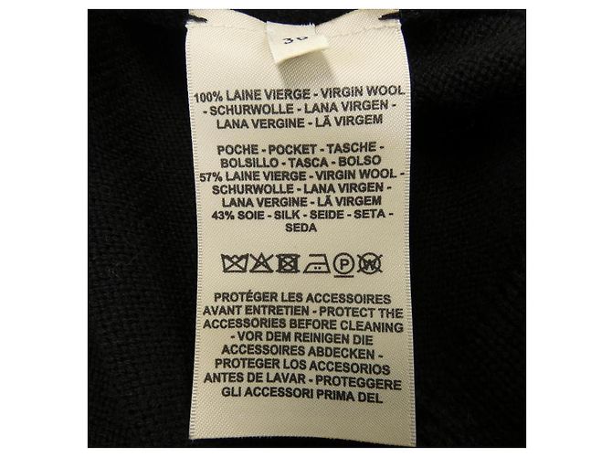 Hermès Hermes Strickjacke Schwarz - Ansicht 3