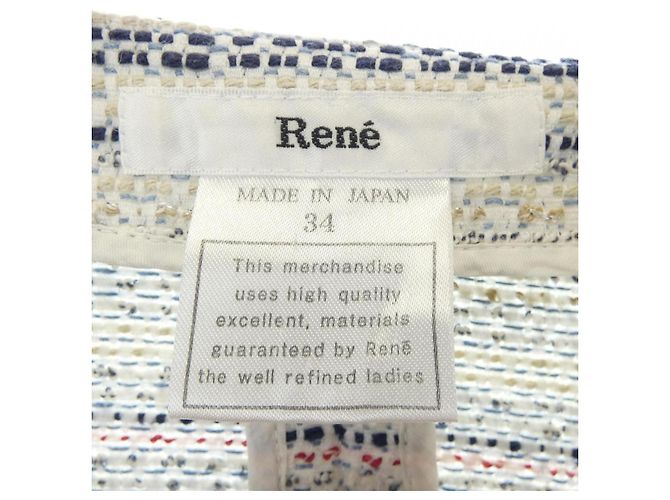 Autre Marque Chaqueta Rene sin cuello Beige - vista 4