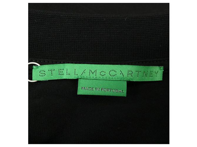 Stella Mc Cartney Camiseta larga Record de Stella McCartney Negro - vista 4