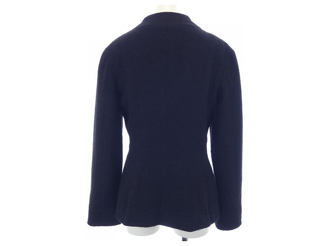 Chanel P12239V06999 98A Chaqueta sin cuello Negro - vista 2