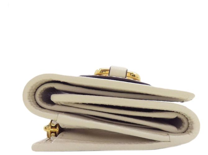 Portafoglio Bi-fold Gucci marrone e bianco - vista 3