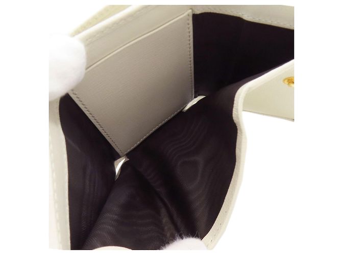 Portafoglio Bi-fold Gucci marrone e bianco - vista 5