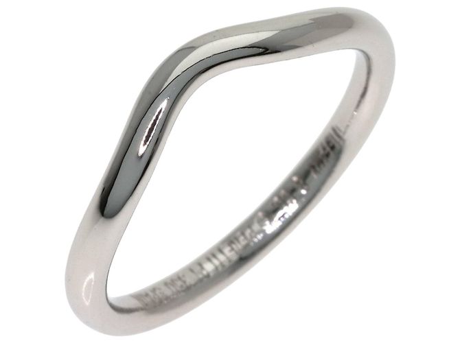 Tiffany & Co. Geschwungener Platinring - Ansicht 2