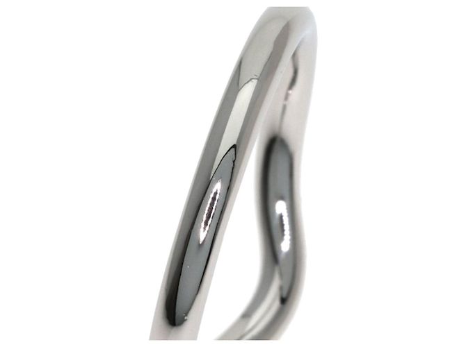 Tiffany & Co. Geschwungener Platinring - Ansicht 9