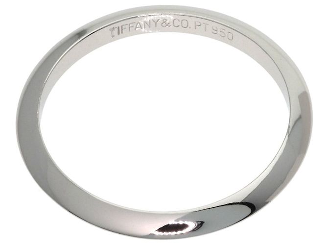 Tiffany & Co. Knife Edge Ring aus Platin - Ansicht 4