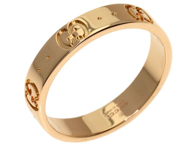 Gucci Icon Band Ring in 18K Pink Gold - view 2