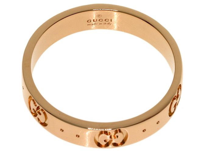 Gucci Icon Band Ring in 18K Pink Gold - view 4