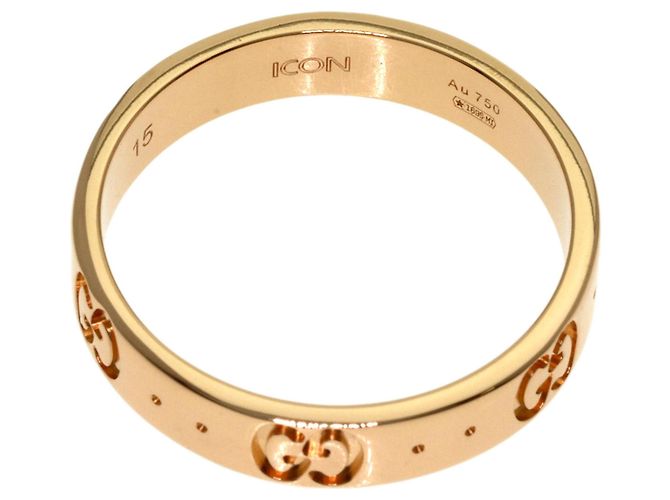 Gucci Icon Band Ring in 18K Pink Gold - view 5