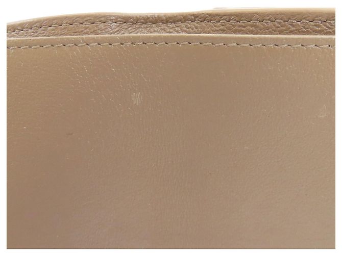Balenciaga Mini Bi-fold Ledergeldbörse Braun - Ansicht 10