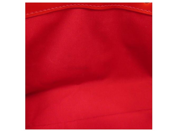 Borsa Louis Vuitton Vernis Lead PM Rosso - vista 11
