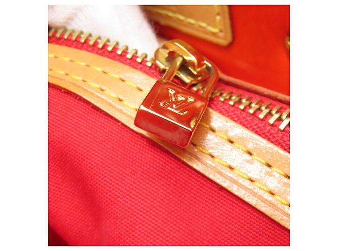 Borsa Louis Vuitton Vernis Lead PM Rosso - vista 13