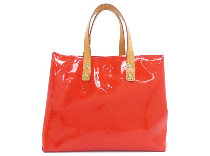 Borsa Louis Vuitton Vernis Lead PM Rosso - vista 2
