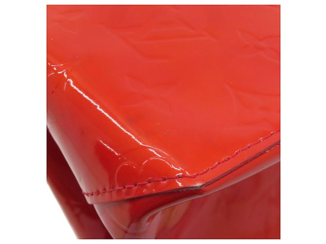 Borsa Louis Vuitton Vernis Lead PM Rosso - vista 21