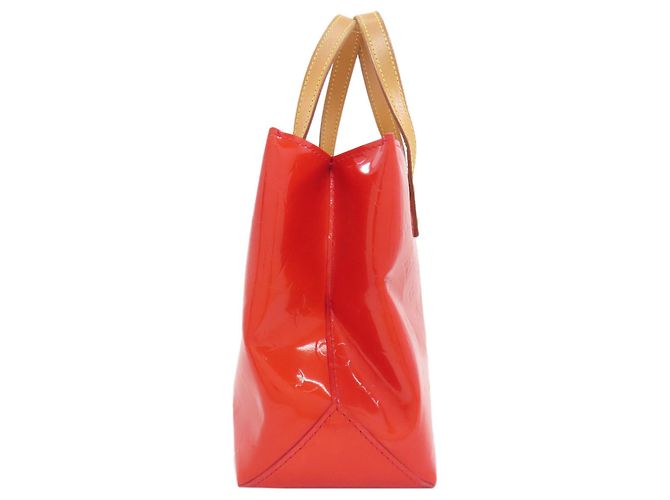 Borsa Louis Vuitton Vernis Lead PM Rosso - vista 3