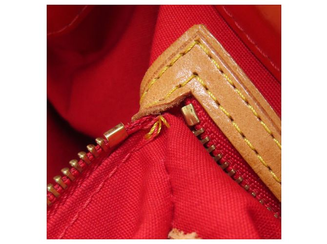 Borsa Louis Vuitton Vernis Lead PM Rosso - vista 8